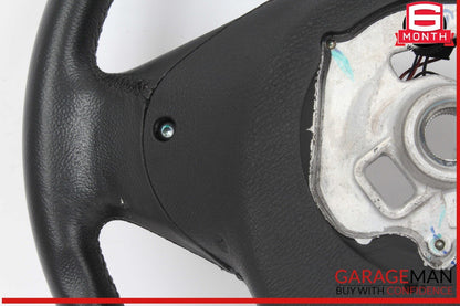11-17 BMW X3 Front Left Driver Side Steering Wheel Leather Black OEM