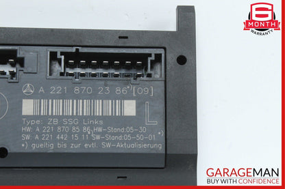 07-13 Mercedes W221 S550 S600 S400 Front Left Driver Under Seat Control Unit OEM