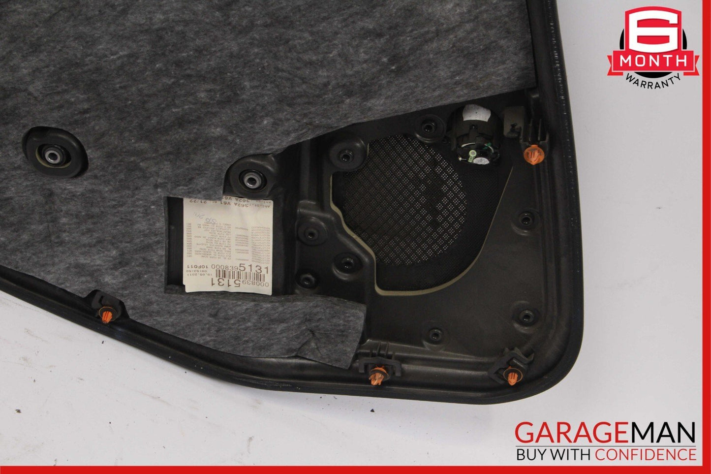 10-13 Mercedes W212 E550 Rear Right Side Interior Door Panel Assembly Beige