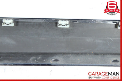 08-11 Mercedes W204 C250 C300 Left Side Rocker Skirt Molding Trim Panel Blue