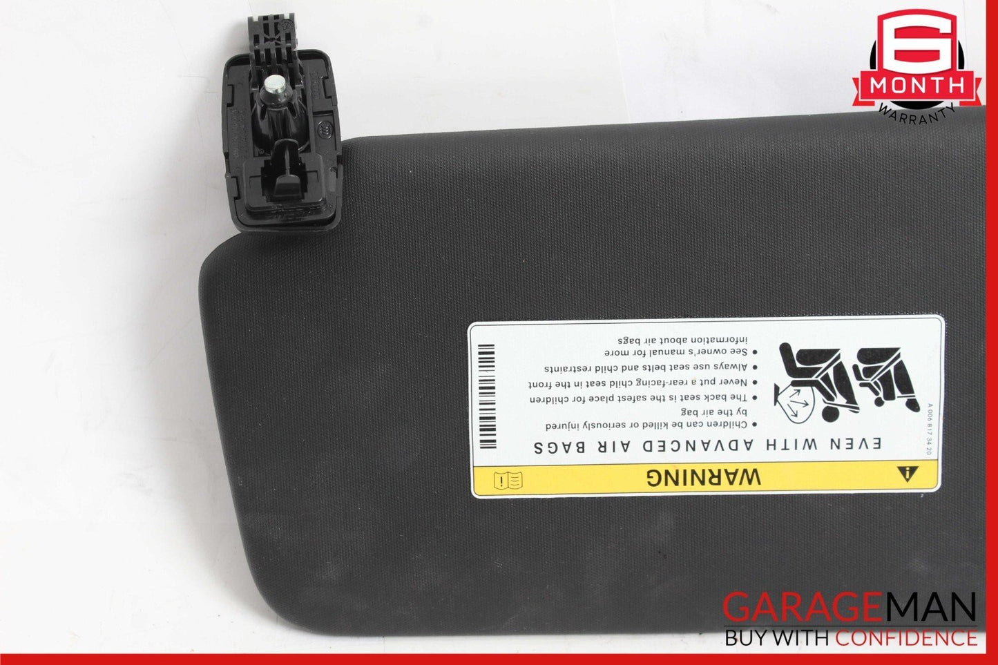 14-20 Mercedes W117 CLA250 C350 Front Right Side Sunvisor Sun Visor Shade Cover