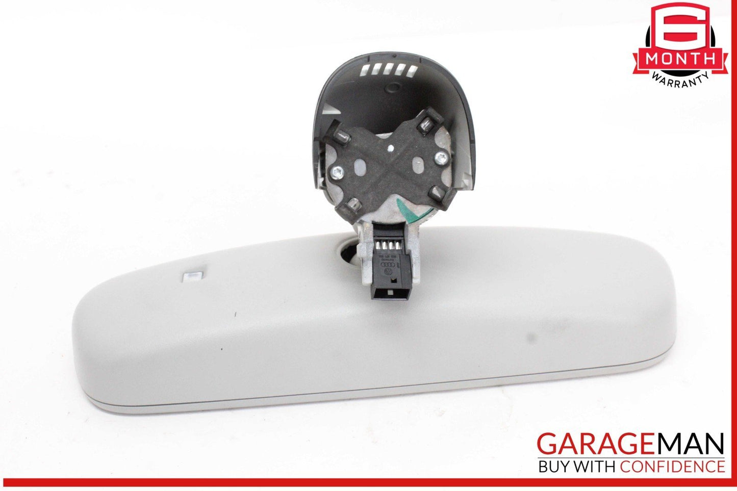 13-17 Audi A5 S4 A4 Q5 Front Upper Windshield Interior Rear View Mirror Gray OEM