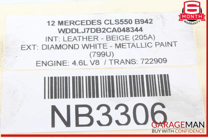 10-16 Mercedes W218 CLS550 ABS Brake Hydraulic Pump Control Module Unit OEM