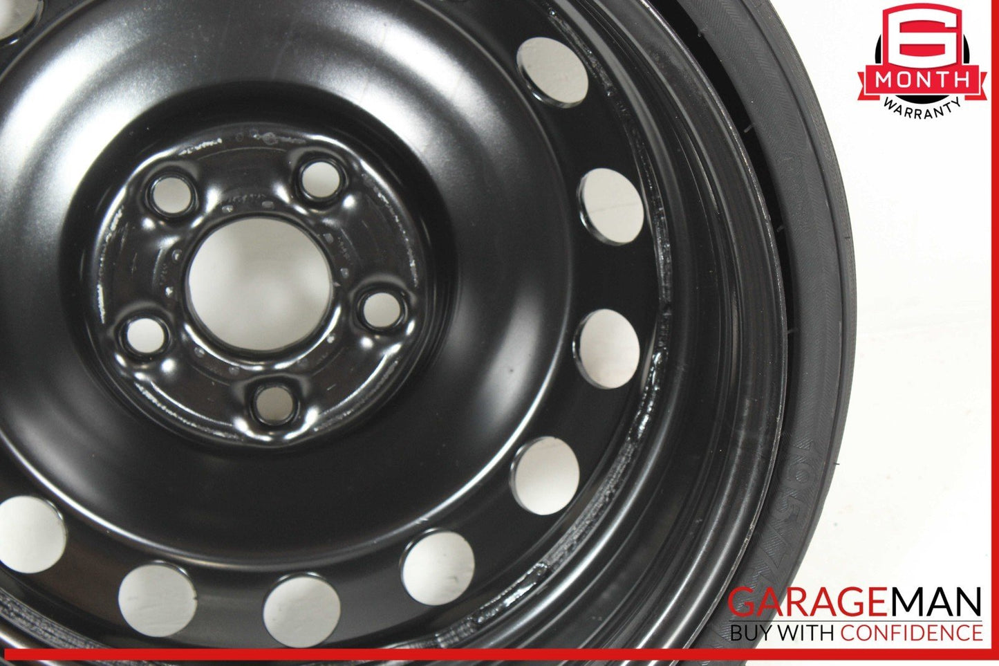 07-15 Audi Q7 Emergency Spare Wheel Rim Tire 6.5 x 18 H2 ET53 OEM