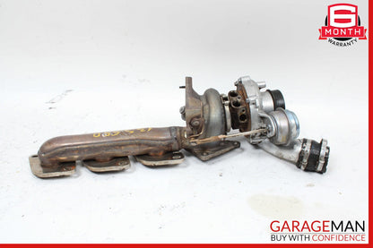 11-14 Mercedes W221 S550 Left Turbocharger Turbo Charger Manifold OEM
