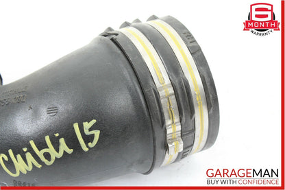 14-17 Maserati Ghibli Air Intake Inlet Resonator Sleeve Hose Tube 670001591 OEM