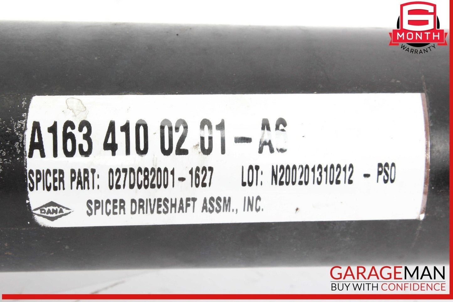 98-05 Mercedes W163 ML320 ML350 Front Drive Shaft Driveshaft Axle 1634100201 OEM