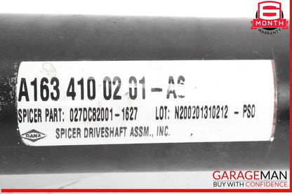 98-05 Mercedes W163 ML320 ML350 Front Drive Shaft Driveshaft Axle 1634100201 OEM