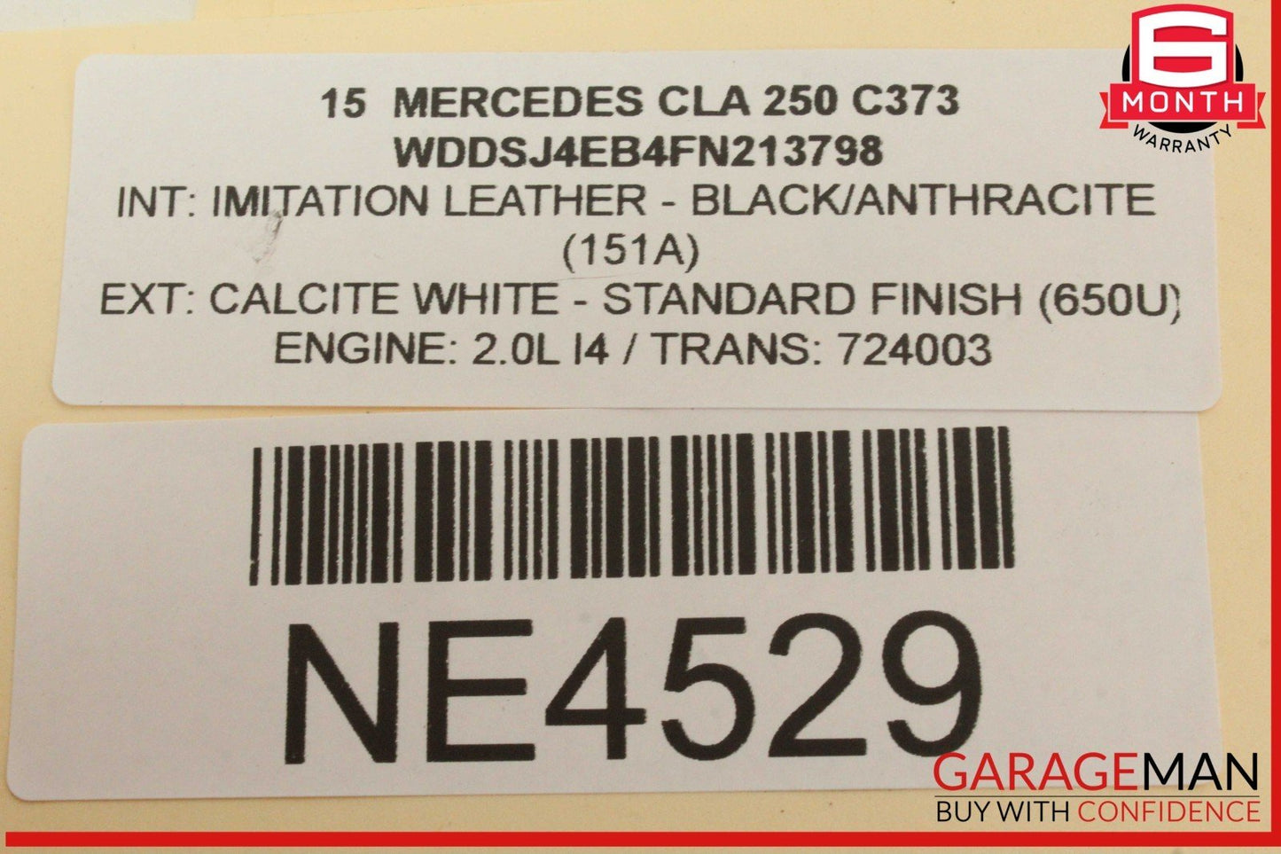 12-20 Mercedes W117 CLA250 Parking Brake Release Handle 2469050451 OEM
