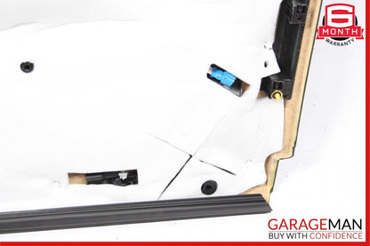 07-12 Mercedes GL450 ML350 Rear Left Side Interior Door Panel Cover Black OEM