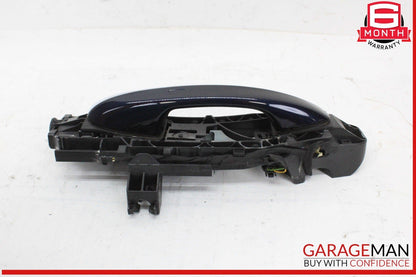 15-20 Mercedes W205 C300 Right Passenger Side Exterior Door Handle Blue OEM
