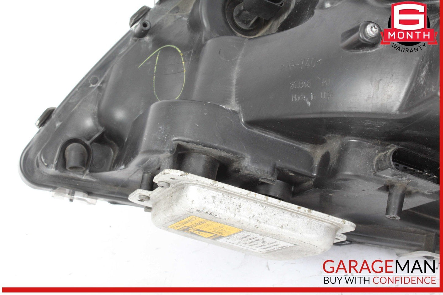 07-09 Mercedes W164 ML550 GL450 Front Right Side Headlight Lamp Bi Xenon OEM