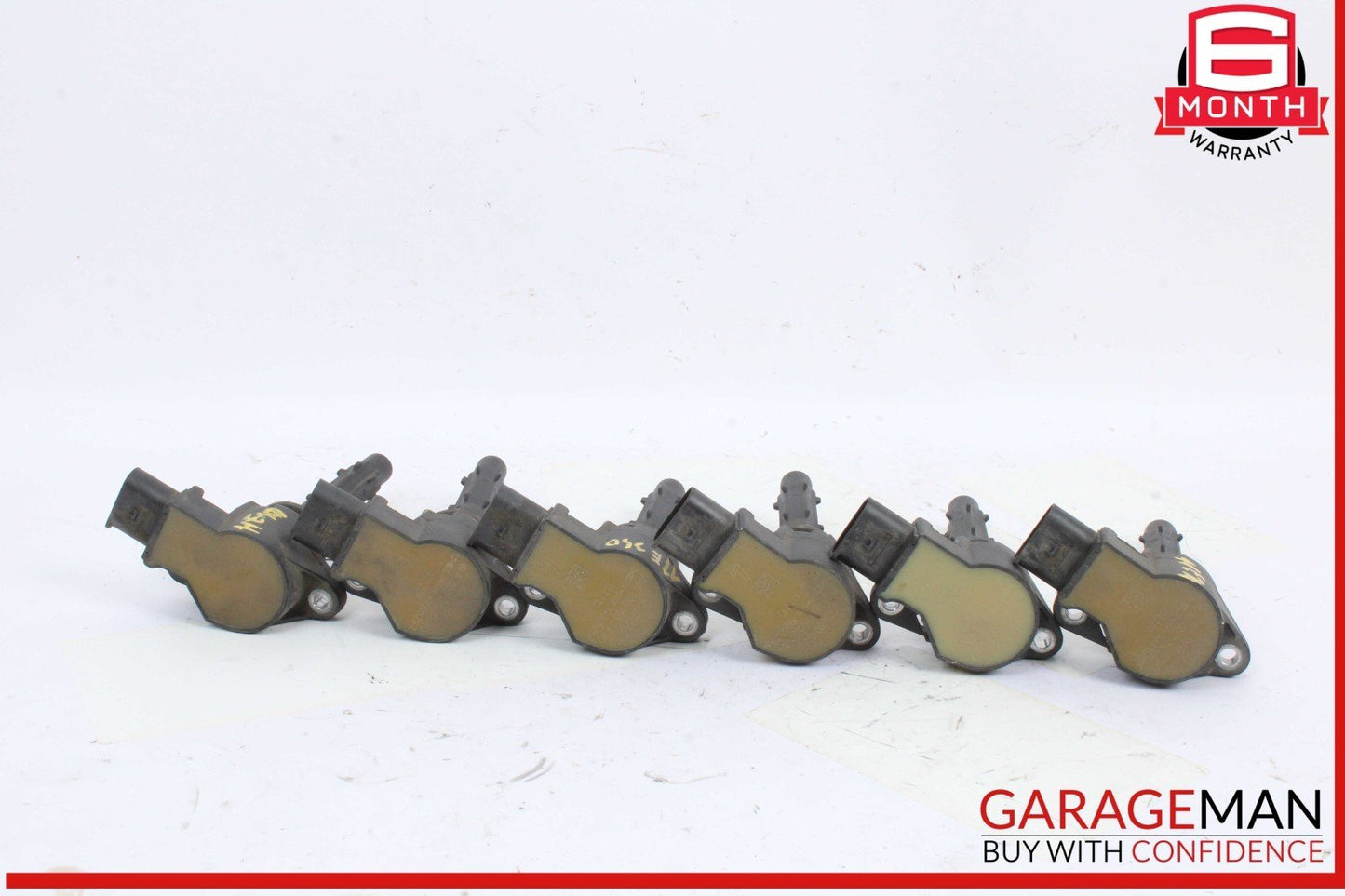 07-14 Mercedes W212 E350 ML350 Ignition Coil Coils Set of 6 0001502780 OEM