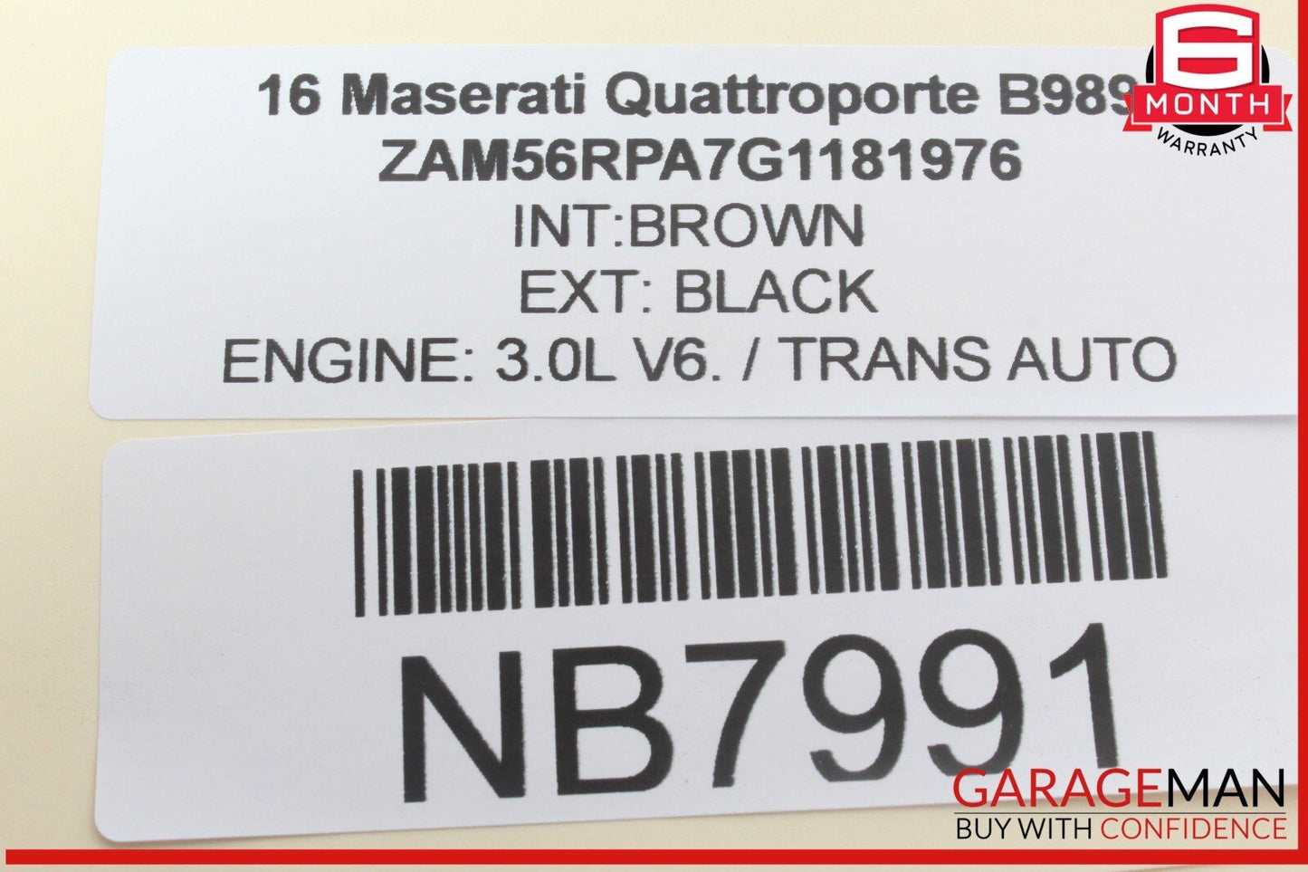 14-17 Maserati Quattroporte M156 Xenon HID Headlight Ballast Module Unit OEM