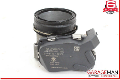 14-18 BMW X5 F15 X6 M3 235i Engine Throttle Body Assembly 7597871 OEM