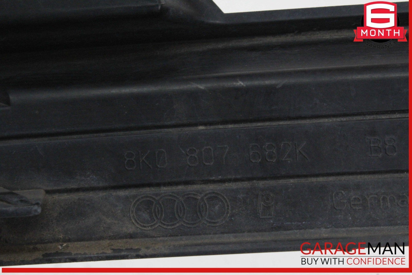 13-16 Audi A4 Front Right Passenger Side Bumper Fog Light Grille Trim Bezel OEM