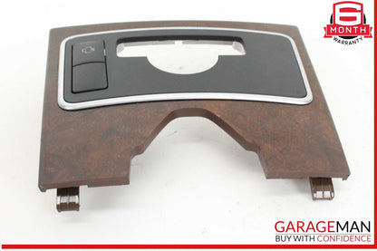 10-13 Mercedes W212 E350 E400 E550 Center Console Switch Trim Cover Bezel OEM