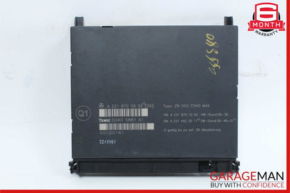 07-13 Mercedes W221 S550 S600 Rear Seat Control Unit Module 2218700992 OEM