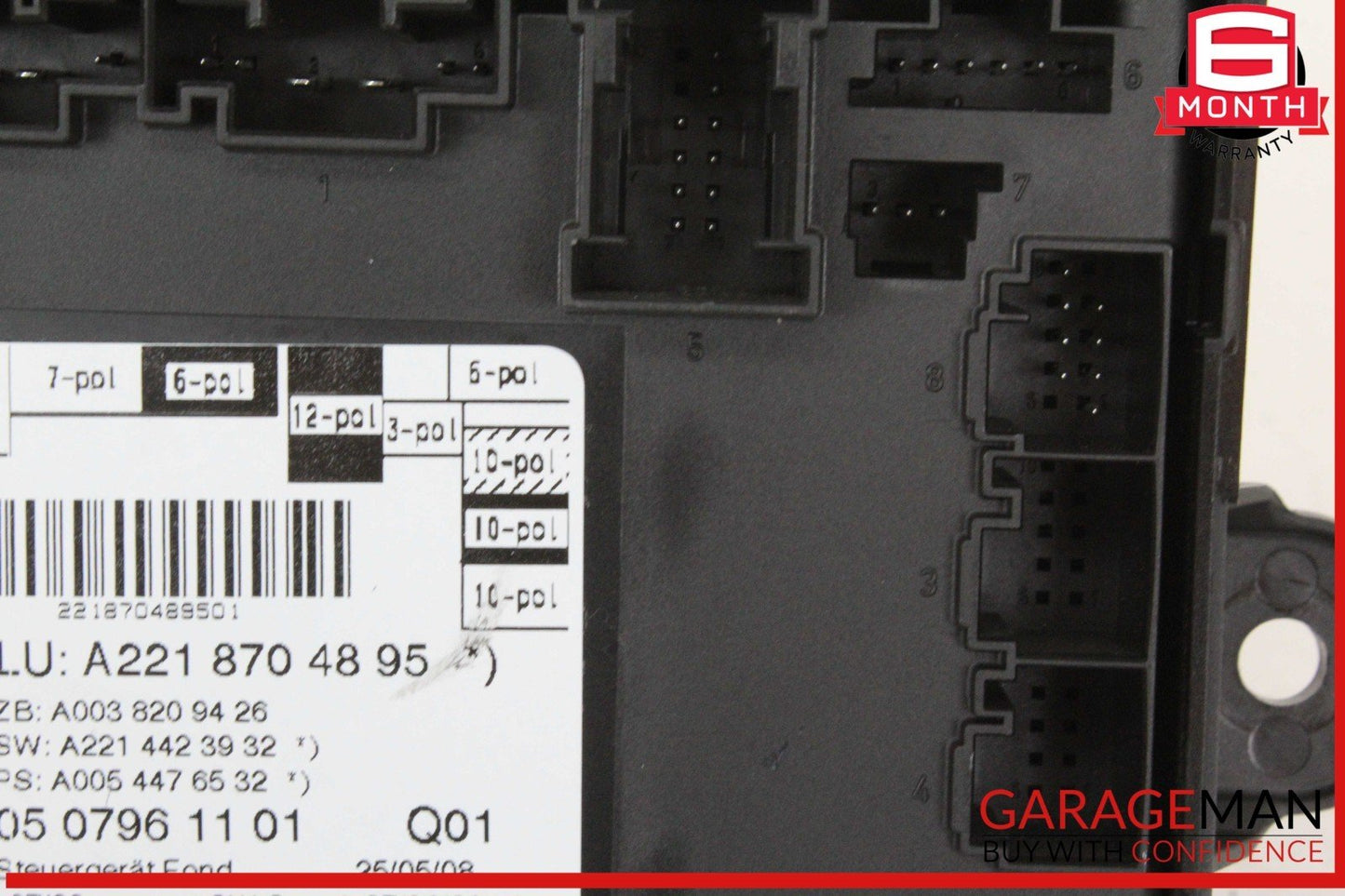 07-13 Mercedes W221 S550 Rear Right or Left Side Door Control Module Unit OEM