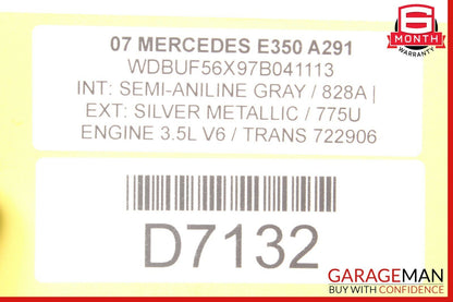 06-09 Mercedes W211 E350 R350 3.5L Engine Starter Motor OEM
