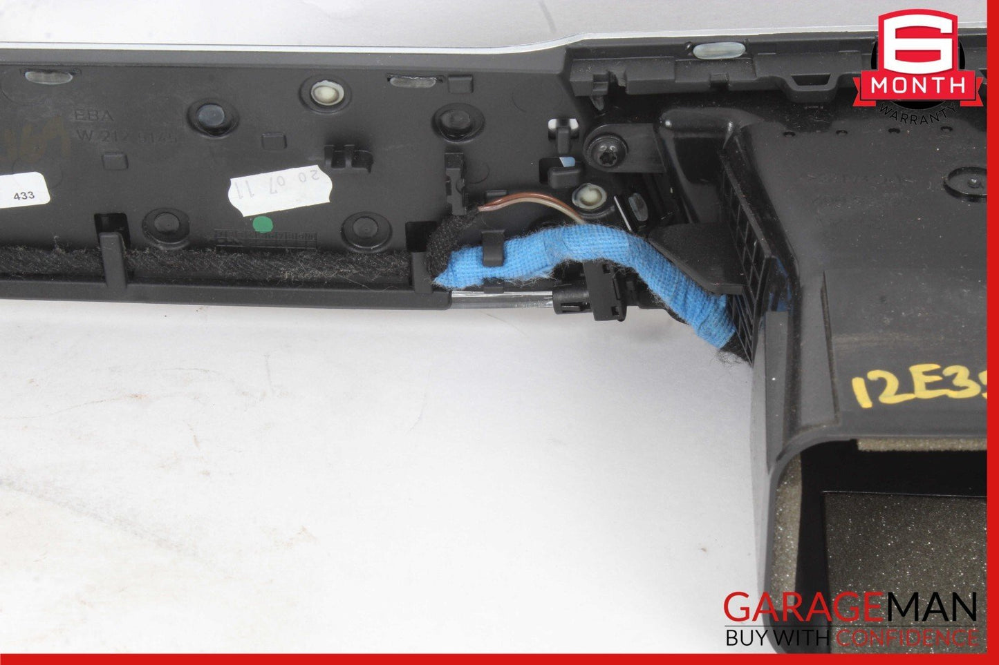 10-13 Mercedes W212 E350 Front Center Dash AC A/C Air Vent Grille Trim Assembly