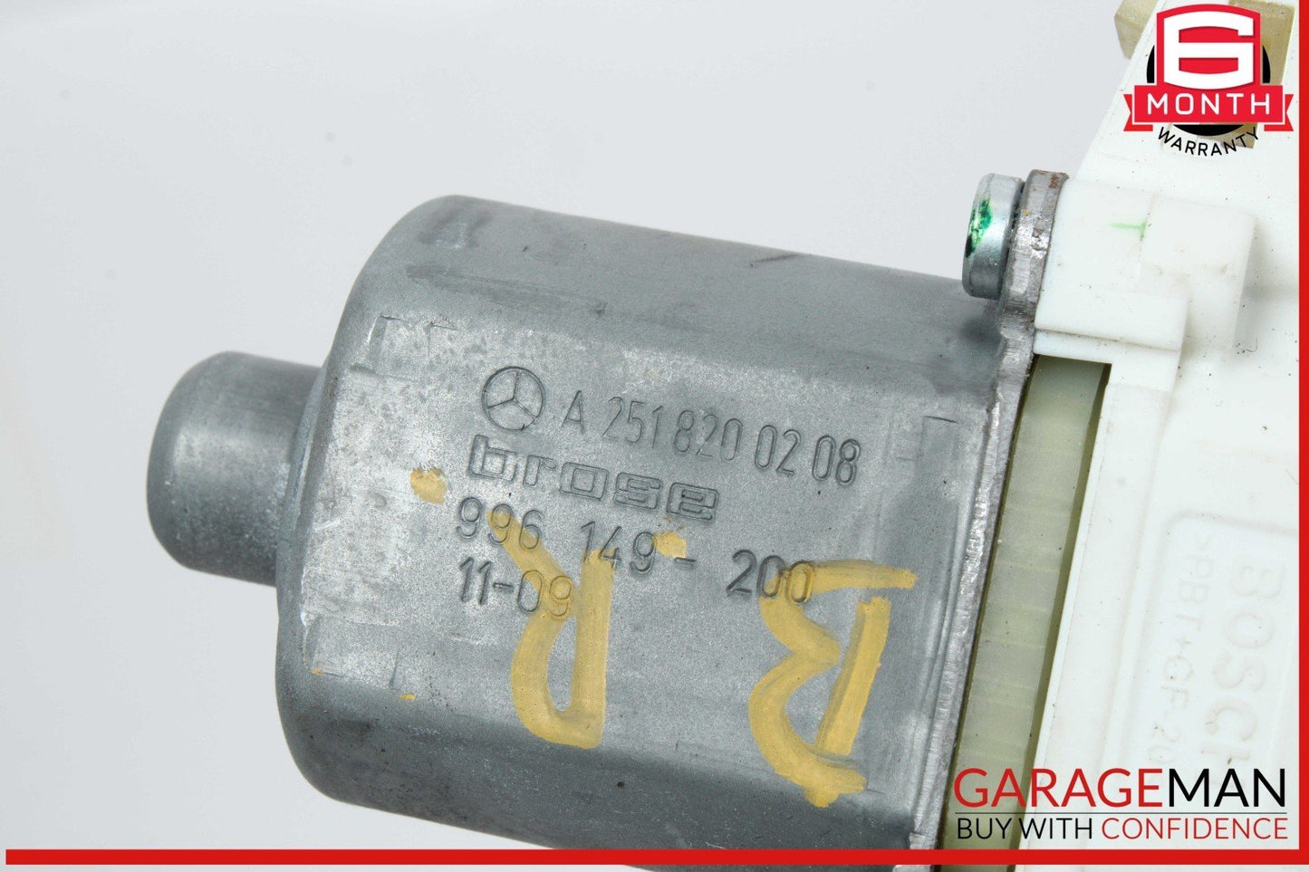 06-13 Mercedes X164 GL450 Rear Right Passenger Side Window Regulator Motor OEM