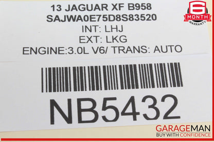 09-15 Jaguar X250 XF Rear Right Exterior Door Handle w/ Cable & Bracket OEM