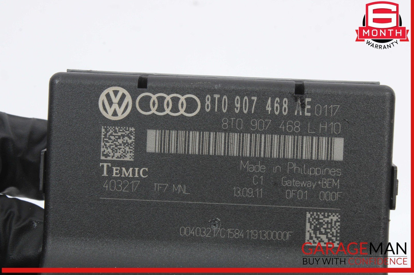 09-12 Audi S5 S4 A5 A4 Q5 Network Gateway Control Module Unit 8T0907468AE OEM