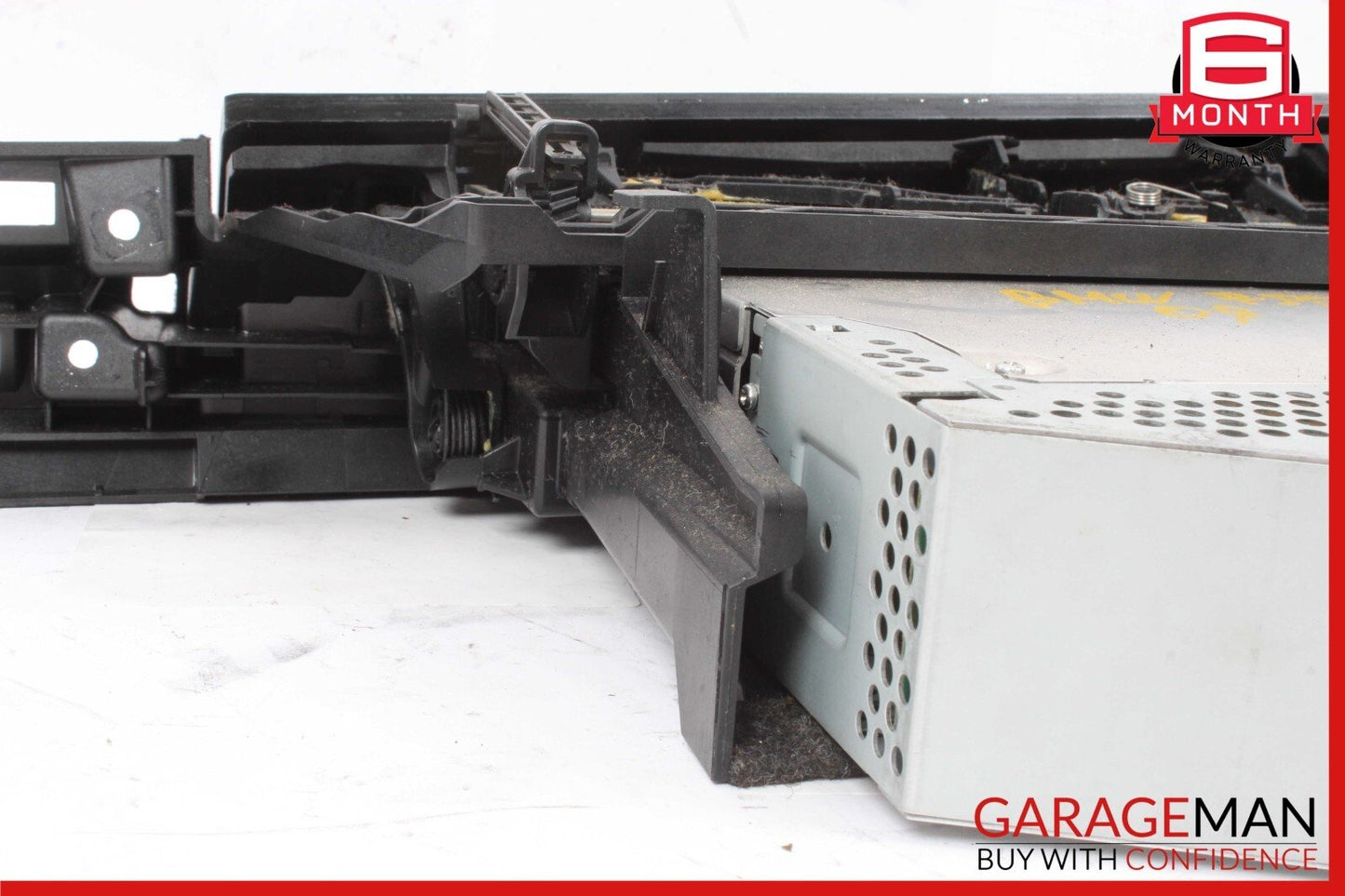 09-15 BMW 750i 750Li Dash DVD Changer Housing Panel Wood Trim Cover OEM