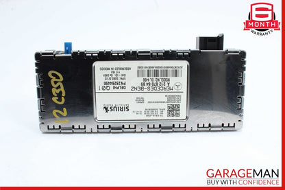 10-17 Mercedes W204 C350 E350 Sirius Satellite Radio Receiver Module Unit OEM