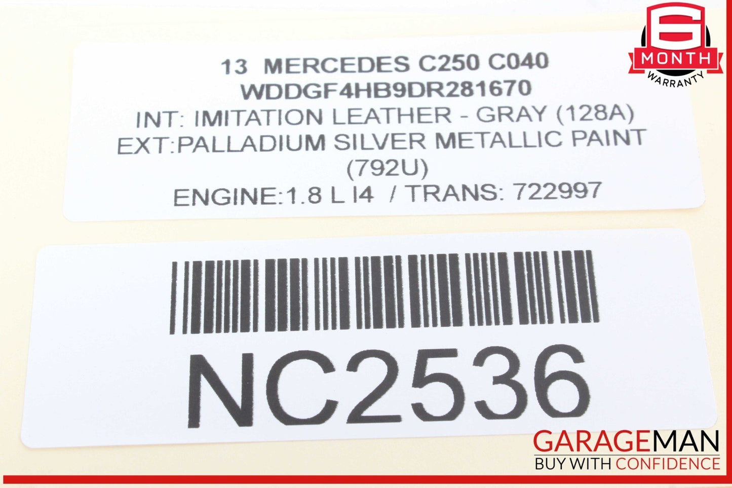 08-18 Mercedes W204 C250 C300 E550 Rear Right Side Door Control Module Unit OEM