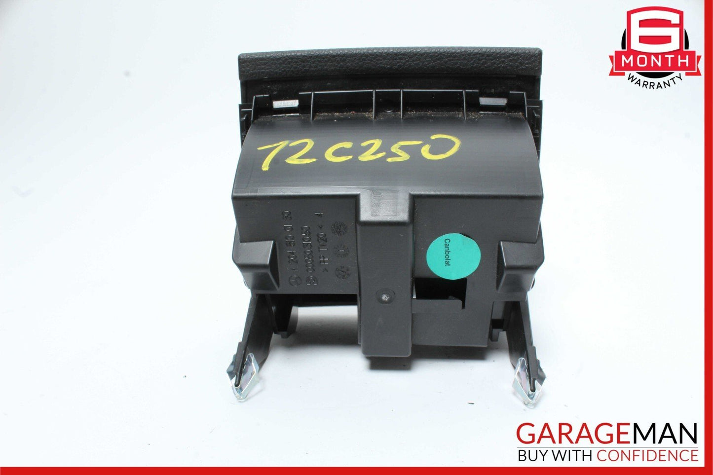 08-17 Mercedes W204 C250 E350 Center Console Ashtray Ash Tray Rear Black OEM