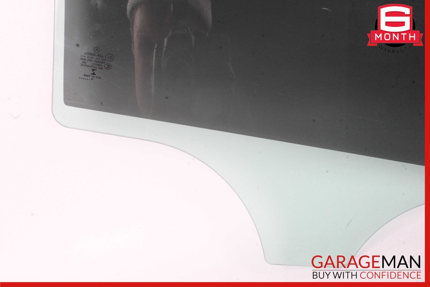 15-20 Mercedes W205 C300 350e C400 Rear Left Side Door Window Glass OEM