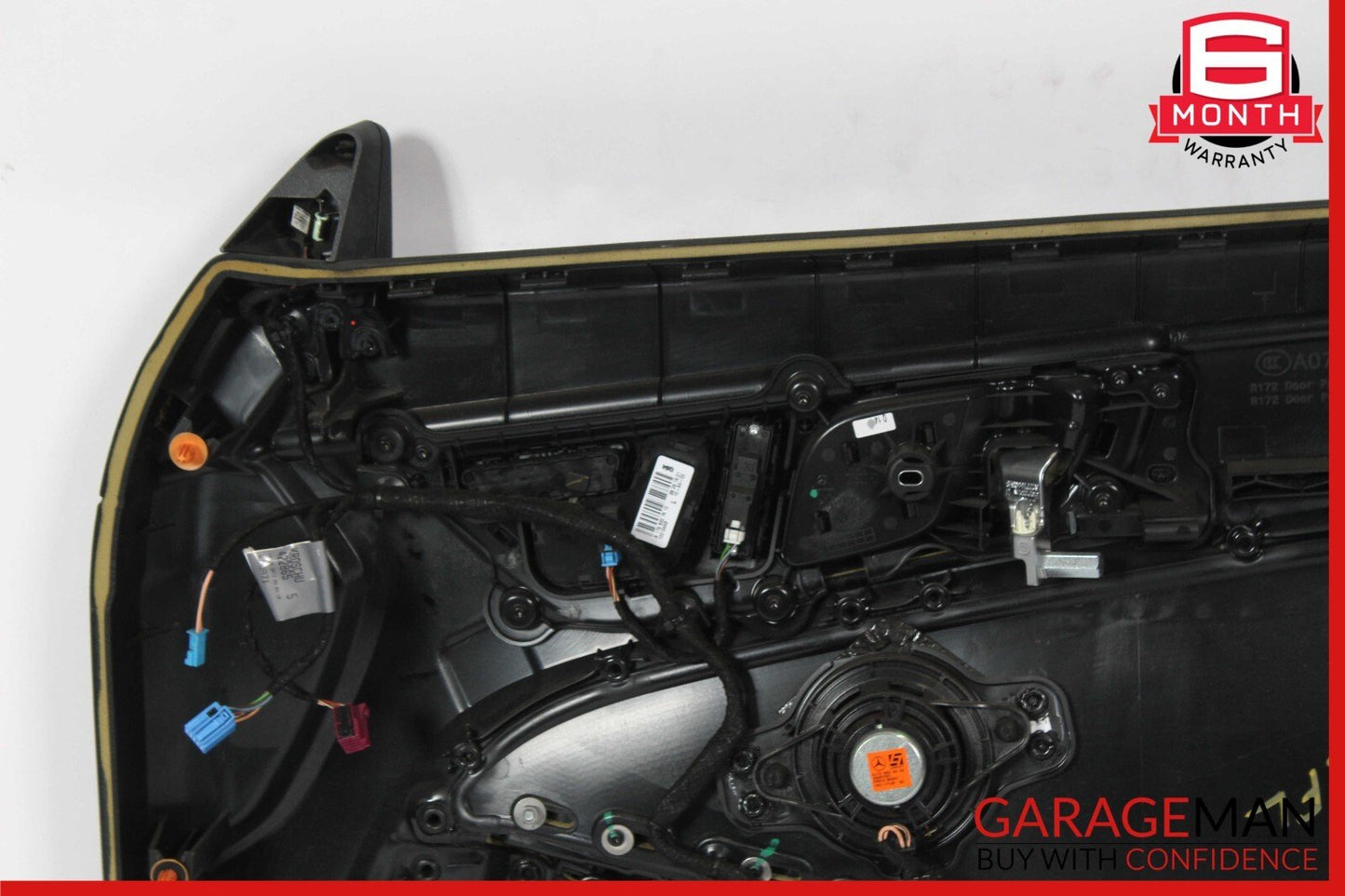 12-16 Mercedes R172 SLK200 SLK250 Front Left Interior Door Panel Assy Black