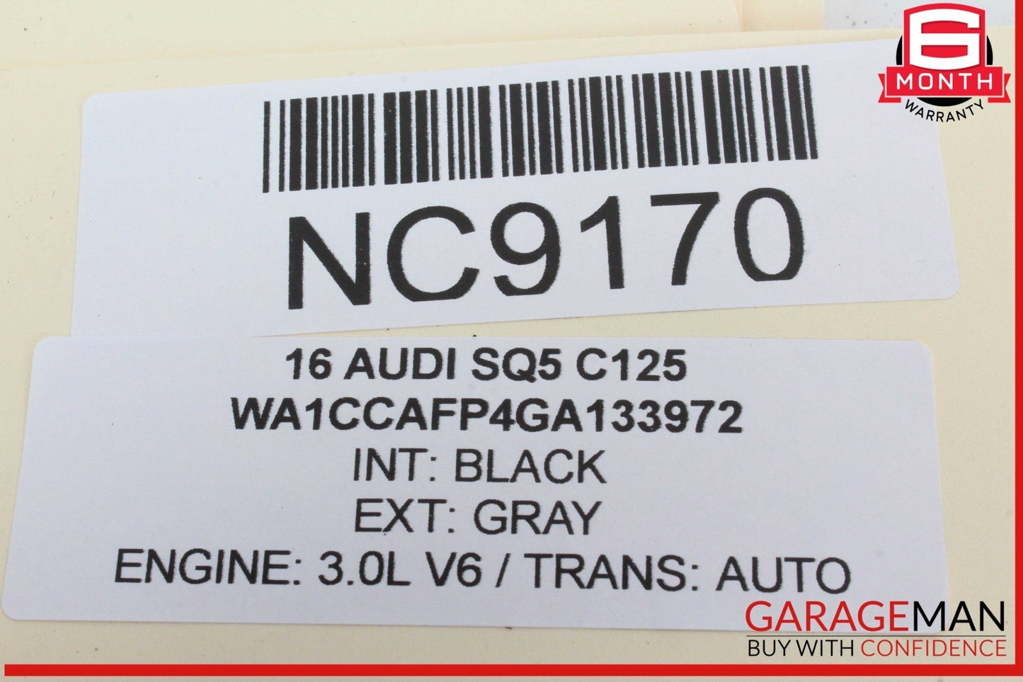 13-18 Audi SQ5 Q5 Q3 Rear Right Passenger Side Door Lock Latch Actuator OEM