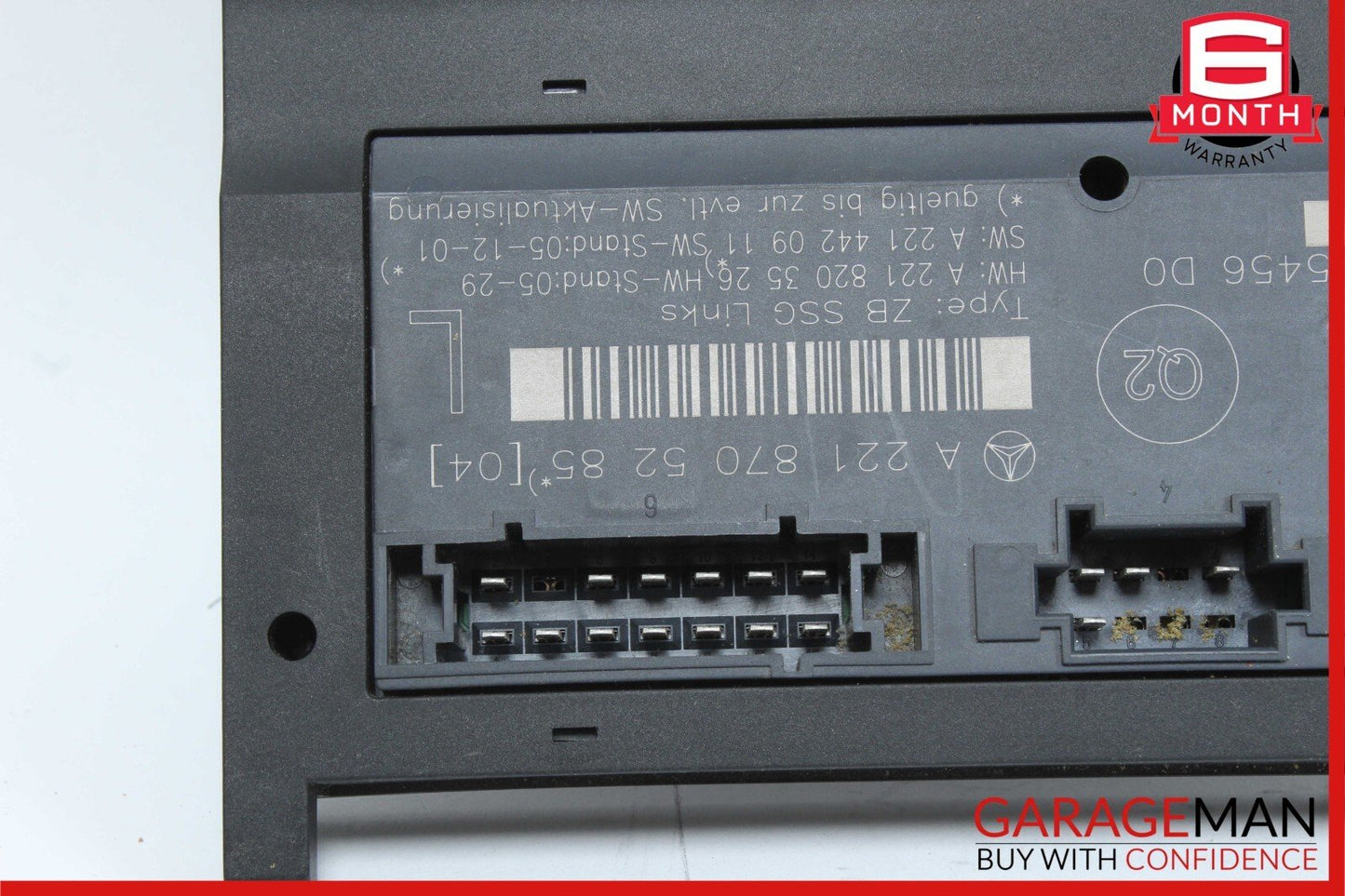 07-13 Mercedes W221 S450 S550 Front Left Driver Side Under Seat Control Unit OEM