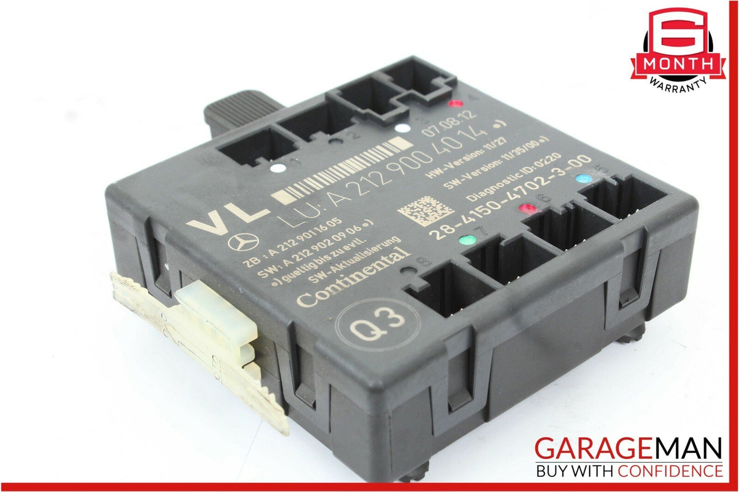 08-14 Mercedes W204 C250 C350 Front Left Side Door Control Module Unit OEM