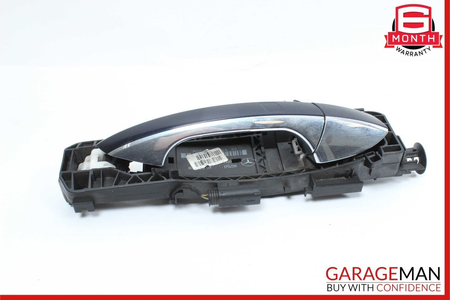 12-14 Mercedes W204 C250 C300 Right Side Exterior Door Handle Keyless Go Blue