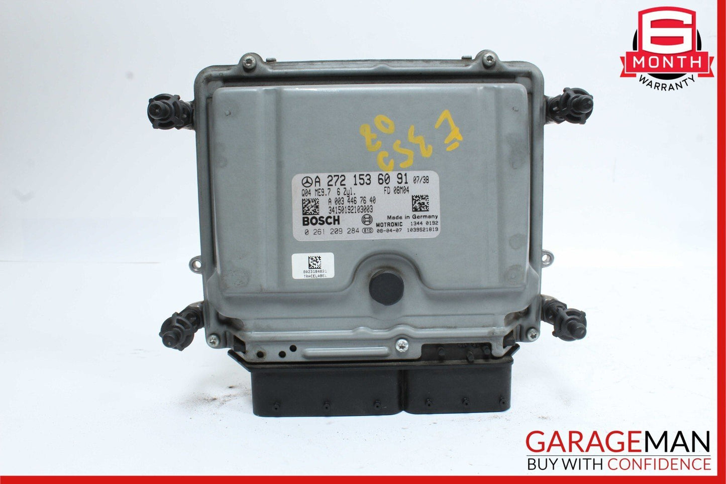 05-12 Mercedes W211 E350 SLK350 M272 ECU Engine Controller Module Unit Flashed