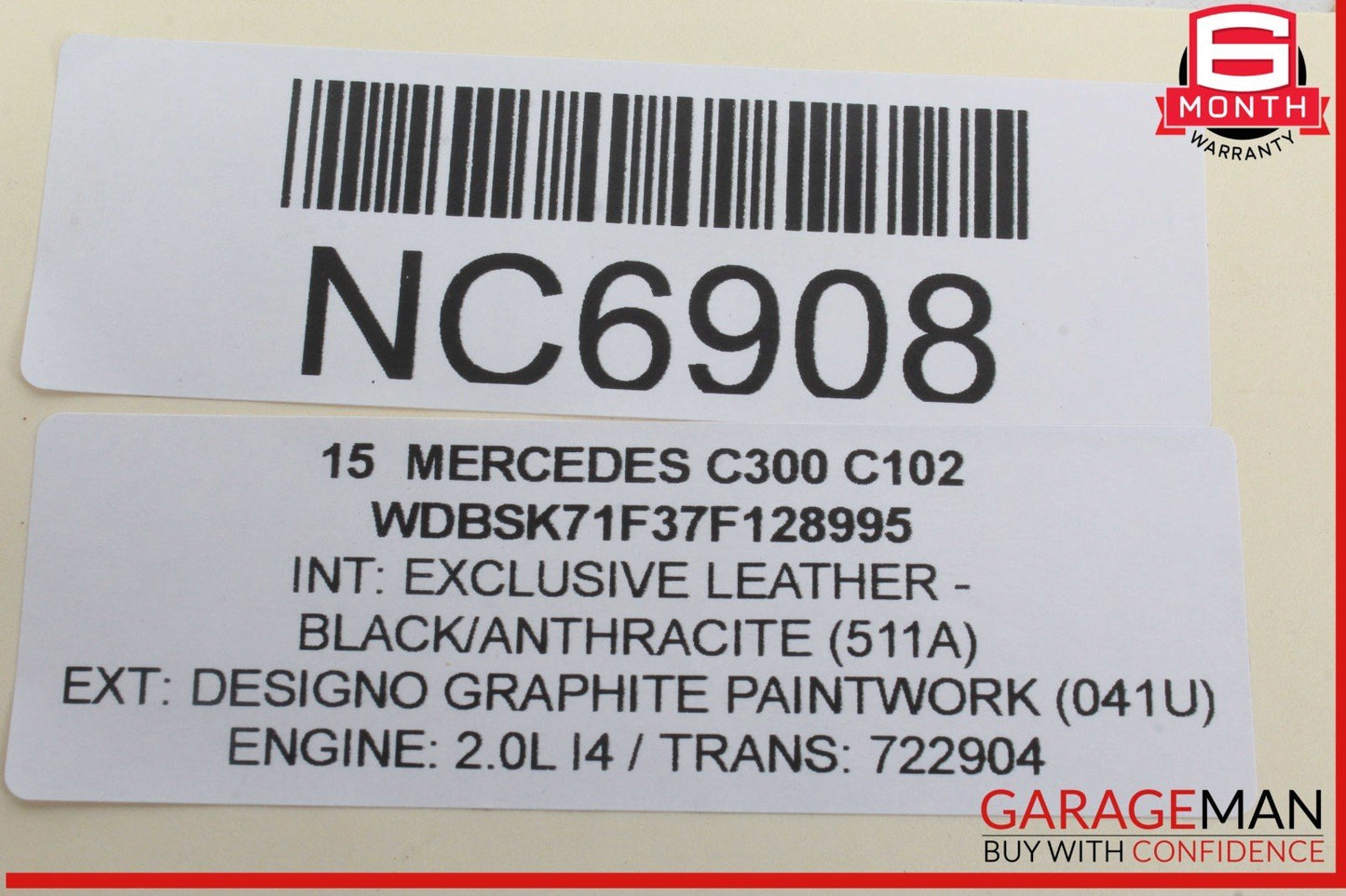 15-20 Mercedes W205 C300 C400 Front Left Side Door Control Module Unit OEM