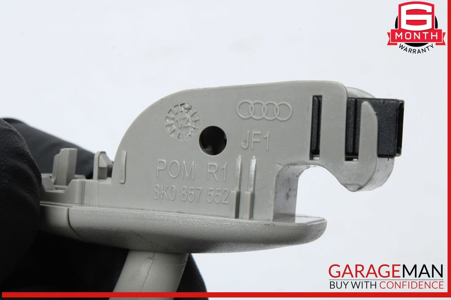 09-18 Audi Q5 Q3 Front Right Side Sun Visor Sunvisor Gray 8K0857552 OEM