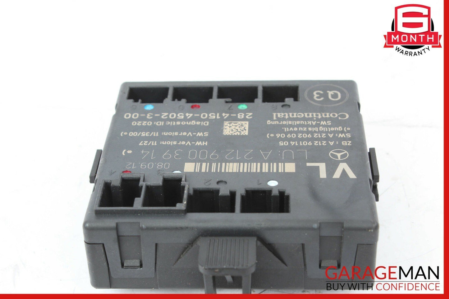 08-14 Mercedes R172 SLK350 Front Left Side Door Control Module 2129003914 OEM