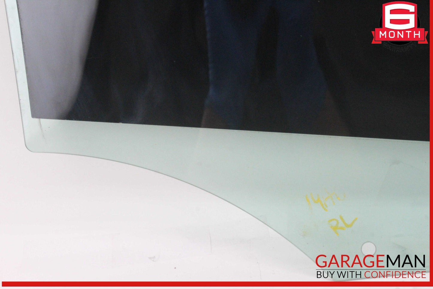 12-18 Audi A6 S6 Rear Left Driver Side Door Window Glass OEM