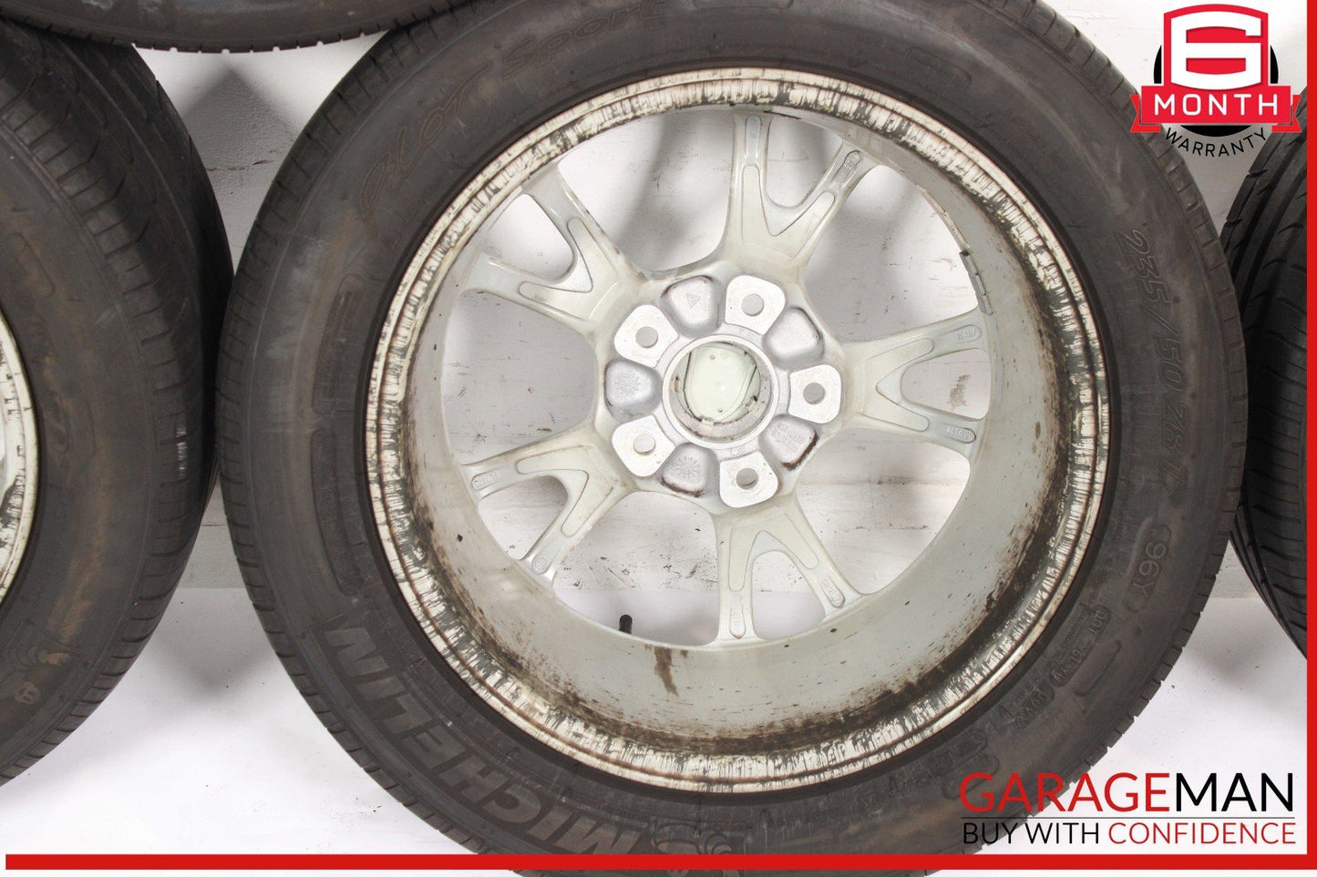 05-08 Porsche Boxster Cayman Wheel Tire Rim Set of 4 Pc R17 OEM