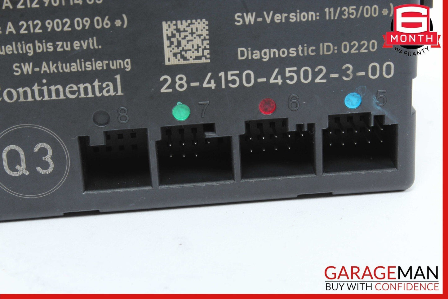 08-14 Mercedes W204 C250 C350 Front Left Side Door Control Module Unit OEM