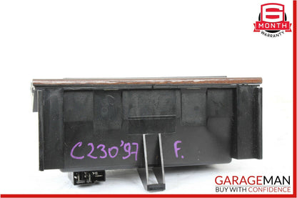 94-00 Mercedes W202 C230 Center Console Ashtray Ash Tray Compartment Wood
