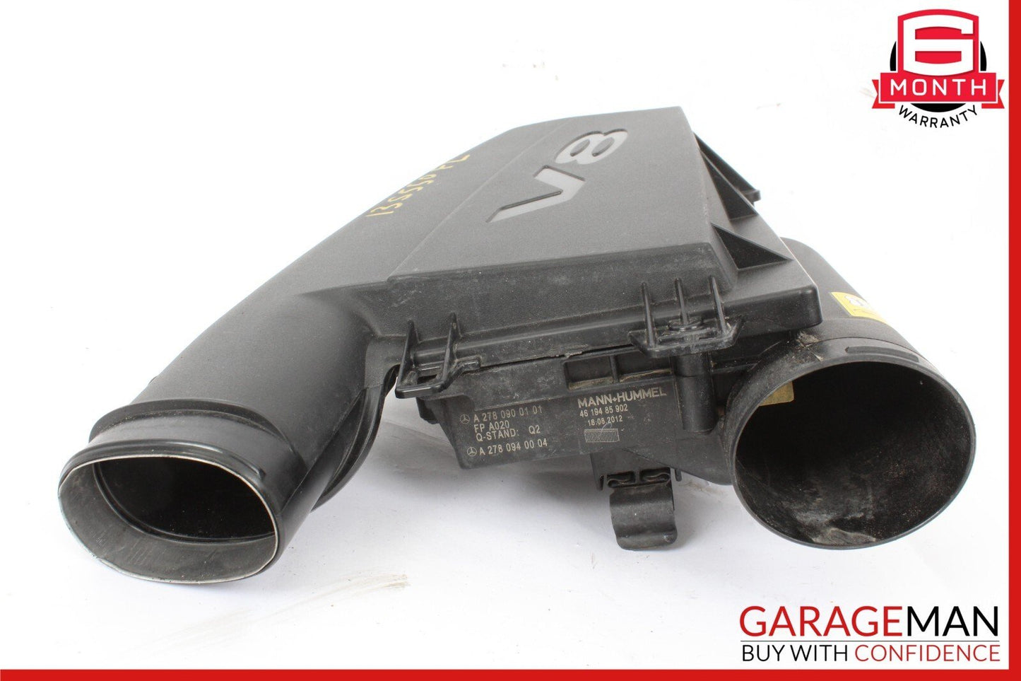 12-17 Mercedes W221 S550 Air Intake Cleaner Box Left 2780900101 OEM