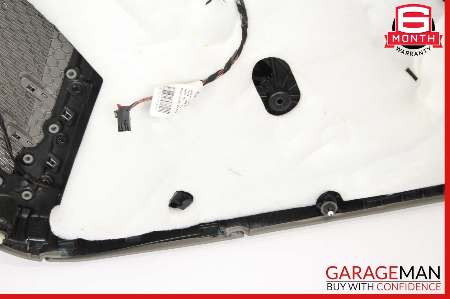 11-17 Porsche Cayenne 958 Rear Left Driver Side Interior Door Panel Assy Grey
