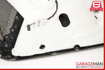 11-17 Porsche Cayenne 958 Rear Left Driver Side Interior Door Panel Assy Grey