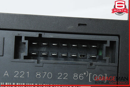 07-13 Mercedes W221 S550 S63 AMG Under Seat Control Unit 2218702286 OEM